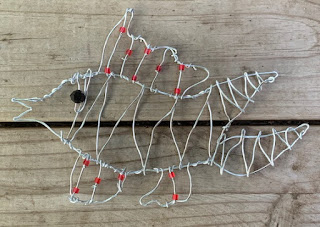 Creating Fish Wire Sculpture