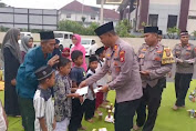 Polsek Cikarang Pusat Gelar Bukber dan Santunan Anak Yatim 