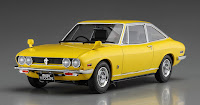 Hasegawa 1/24 ISUZU 117 COUPE MIDDLE VERSION (XE) (1976) (20599) Color Guide & Paint Conversion Chart