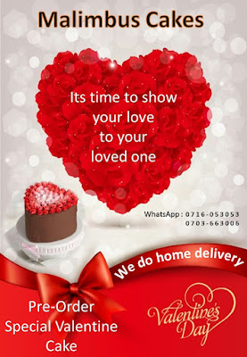 Book your special Valentine's Day Cake