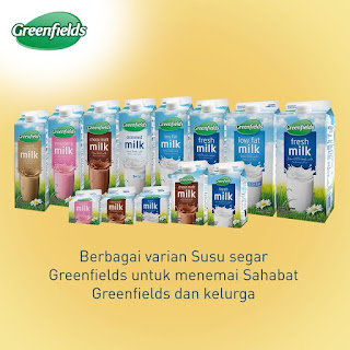 home delivery greenfields, jual susu greenfields, susu anak, UHT greenfields.