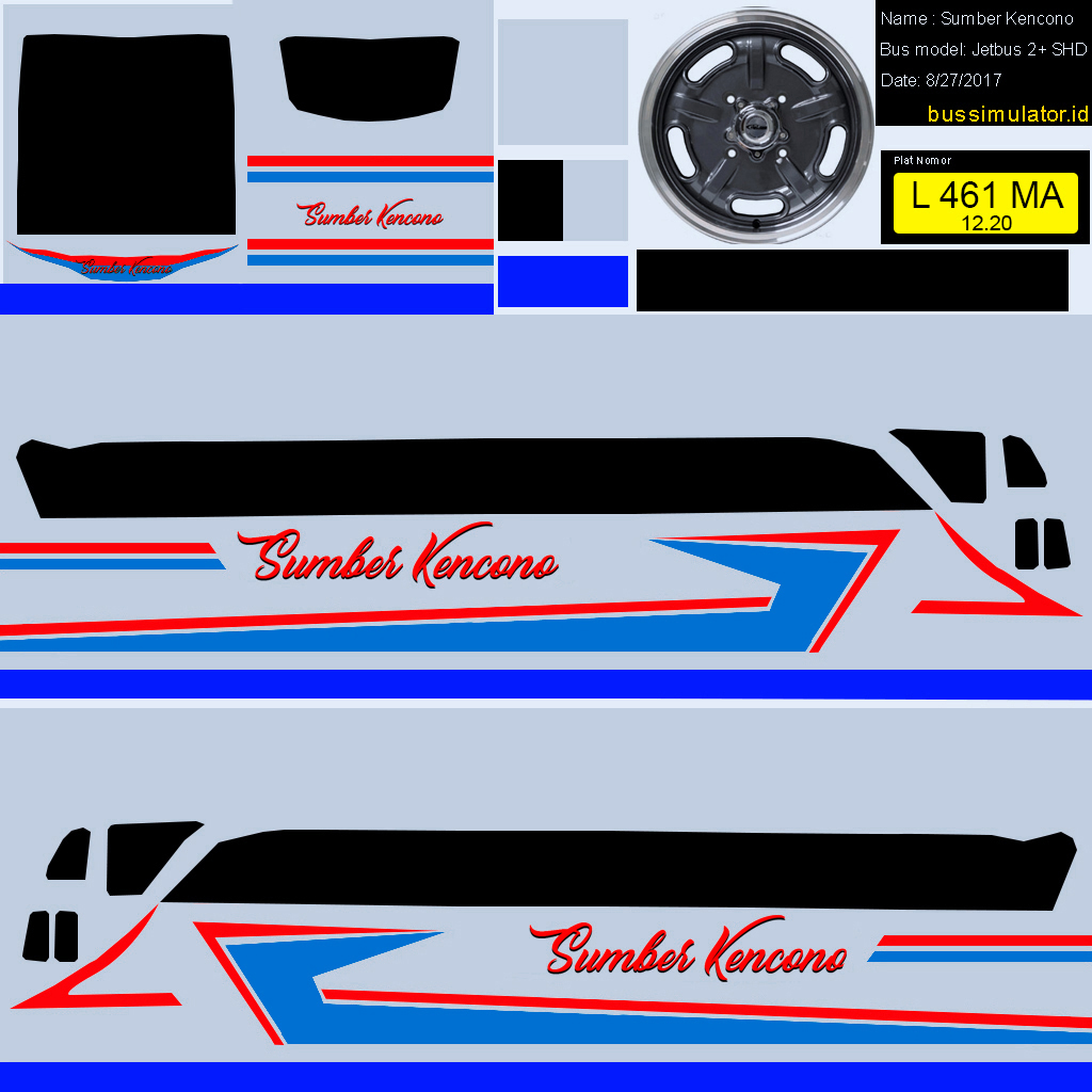 livery bussid bus sumber kencono