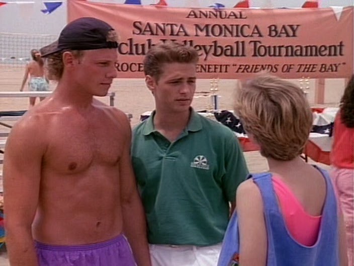 Auscaps Ian Ziering Shirtless In Beverly Hills 90210 3 04 Sex Lies And Volleyball Photo Fini