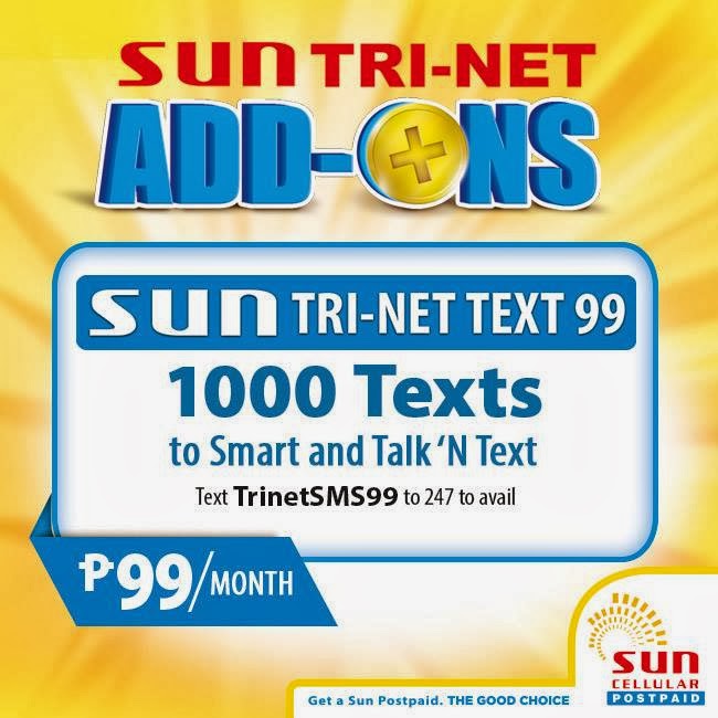 SUN Postpaid TrinetSMS99