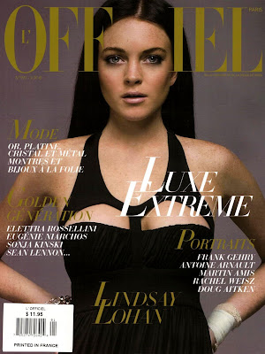 Lindsay Lohan - L’offciel Magazine