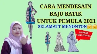 New Pola Baju Gamis Batik Modern Untuk Membuat Batik Cute766 - Cara membuat pola baju gamis modern