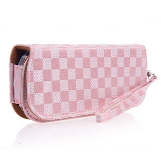 Women's wallet? Nice checker Pouch Bag for PSP2000