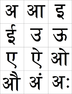 marathi barakhadi swar vowels