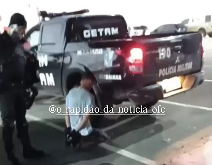 GETAM do 3°BPM em ação conjunta com a Delegacia Regional de Itabaiana prende suspeitos que tentavam furtar joalheria no shopping da cidade