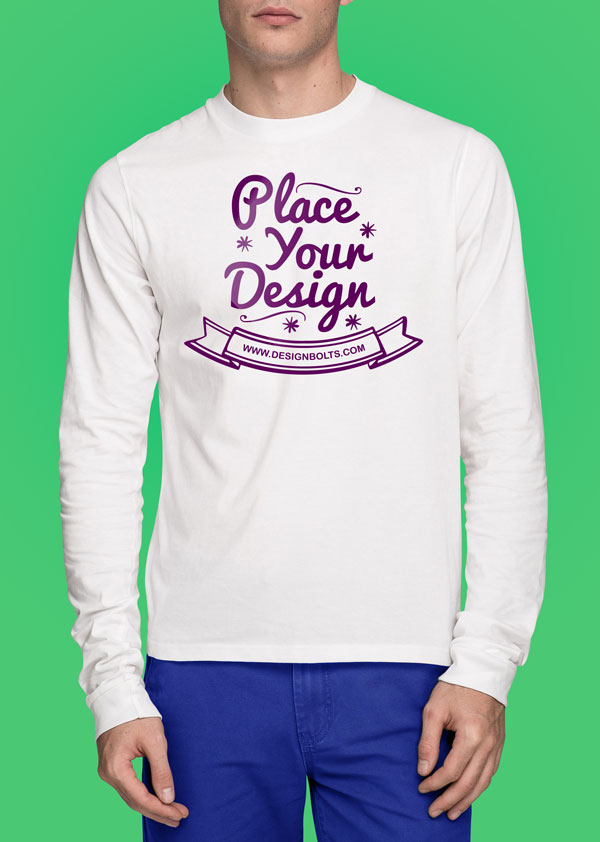 Download Mock Up Kaos Lengan Panjang Depan Belakang Psd | Download Free and Premium Apparel PSD Mockup ...