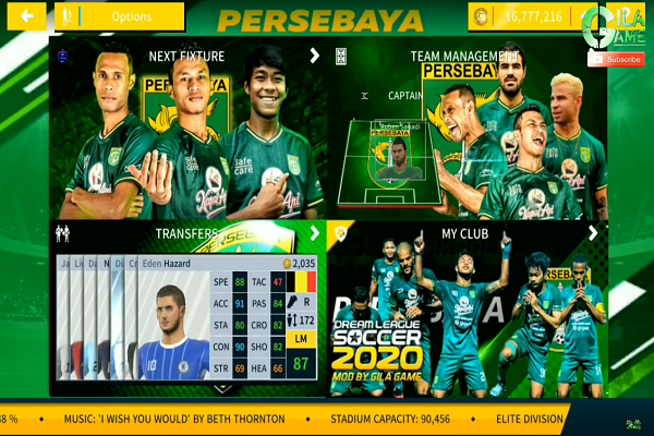 Download Game Android DLS 2020 Mod Persebaya 19/20