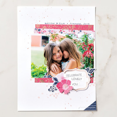 Craft with Beth: Stampin' Up! Everything is Rosy Kit Product Medley Project Sample