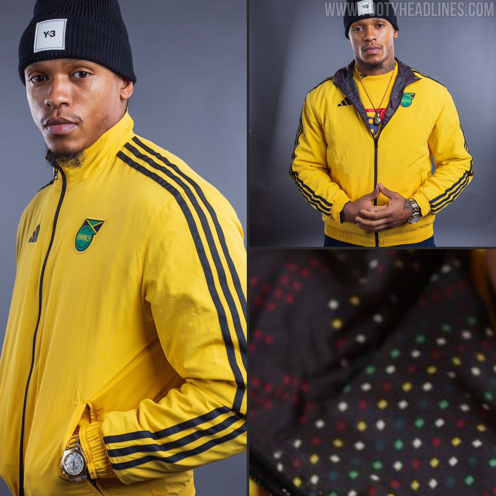 Fully Reversible Adidas Jamaica 2023 Anthem Jacket - 15 Official Pictures  Leaked - Footy Headlines