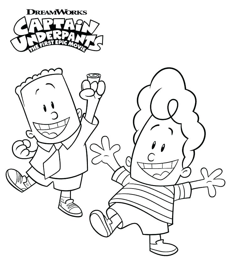 Download George And Harold Coloring Page - Free Printable Coloring Pages for Kids