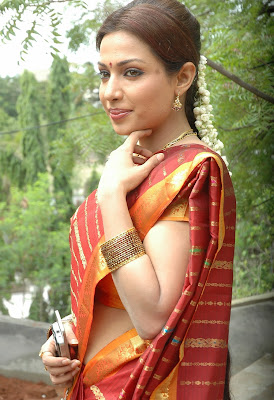 Actress Asha Saini (Flora/Mayuri) in Hot Saree HQ Photos Gallery