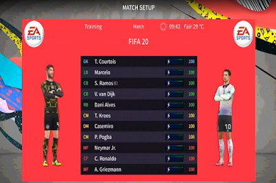 Download Game Android DLS 2020 Mod FIFA 2020 HD