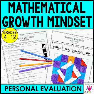 Mathematical Growth Mindset Personal Evaluation