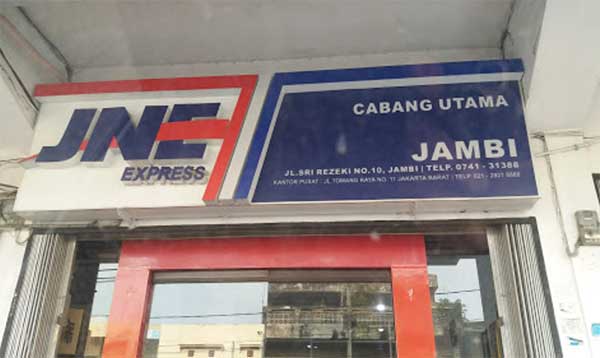 Alamat & Nomor Telepon Kantor JNE Kota Jambi