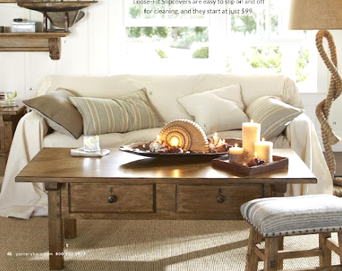 Slipcovered Furniture 101 -Sofas & Chairs for Easy Coastal Style ...