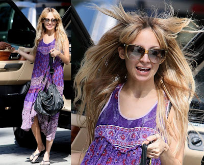 Nicole Richie Running. Nicole Richie.