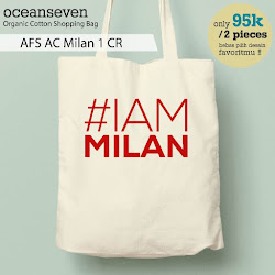 OceanSeven_Shopping Bag_Tas Belanja__Football Addiction_AFS AC Milan 1 CR