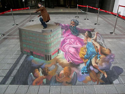 3d pavement art