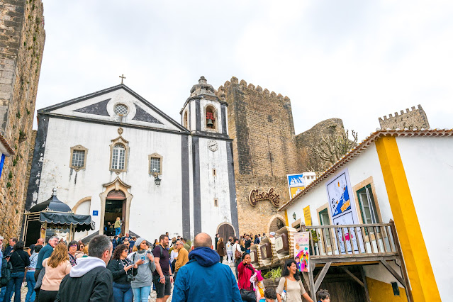 Imagen de la Igreja de São Tiago en Óbidos