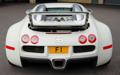 Bugatti Veyron F1 Rear View