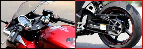 Modification Honda CBR 250R 2011 Red