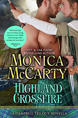 Review: Highland Crossfire: A Campbell Trilogy Novella, by Monica McCarty, 3 stars