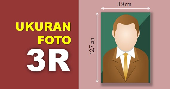 Ukuran Foto 3R dalam CM dan Pixel + Templatenya di Photoshop