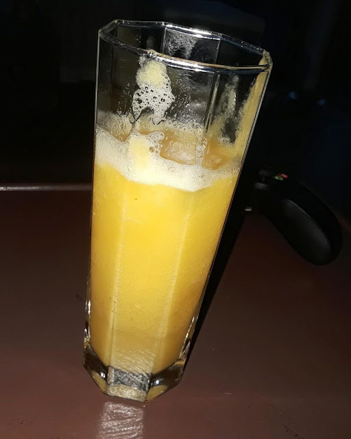 Juice in a glass