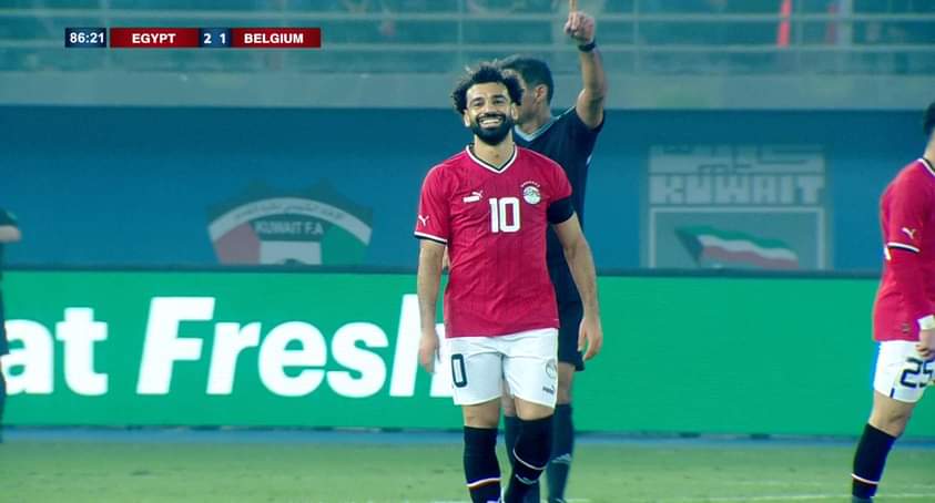 منتخب مصر يهزم بلجيكا 2-1 ومحمد صلاح رجل المباراة