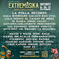 Cartel Extremúsica 2020