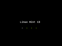 LinuxMint 13 (Mate) is booting to start