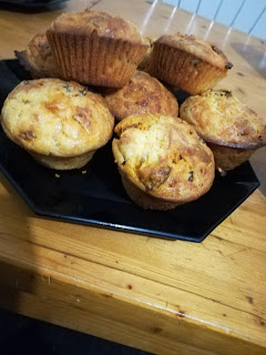 muffins chorizo
