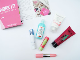 Inside The October 2014 Birchbox | Work It | With CoppaFeel 