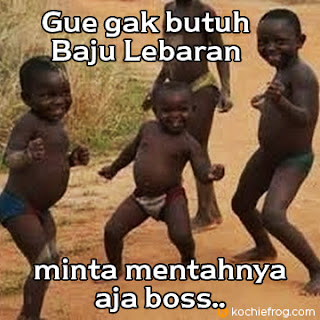 Gambar Meme DP BBM Belum Beli Baju Lebaran Lucu 100% Gokil 