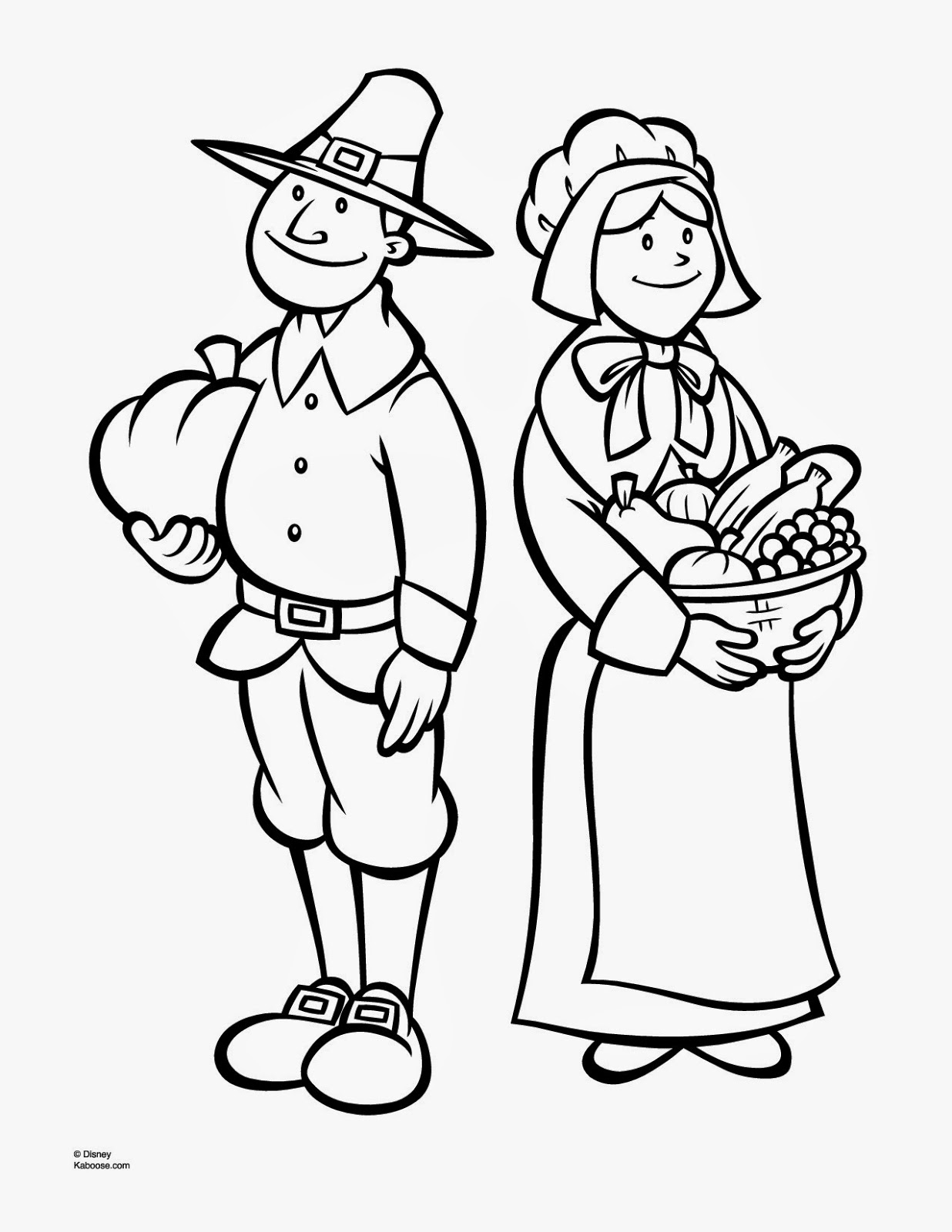 Download Thanksgiving Day Printable Coloring Pages - Minnesota Miranda