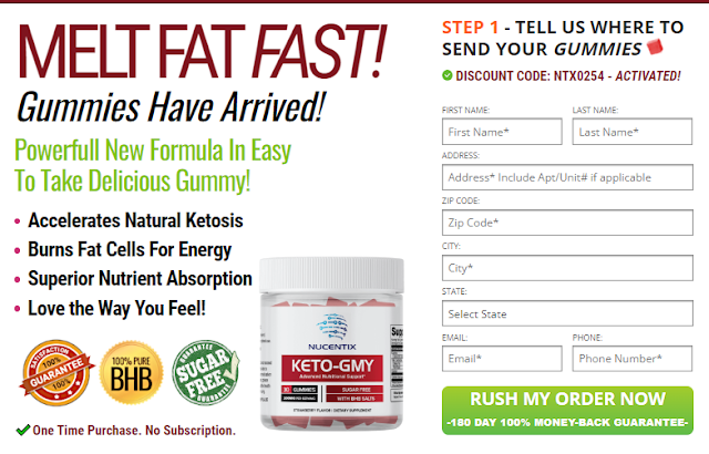 Nucentix Keto Gummies | Increase Metabolism and Energy!