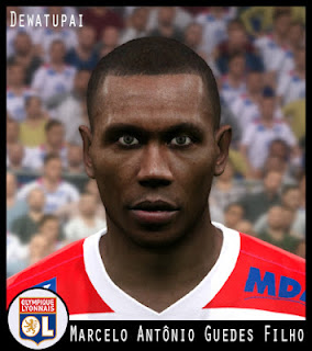 PES 2017 Faces Marcelo Antônio Guedes Filho by Dewatupai