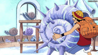 ワンピース アニメ 158話 ルフィ Monkey D. Luffy 空島 スカイピア ラブリー通り | ONE PIECE Episode 158 Skypiea