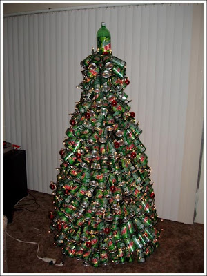 Recycled Christmas Tree