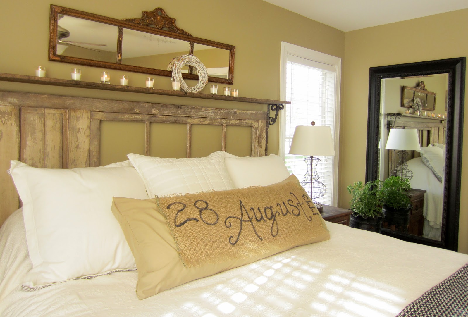 Down to Earth Style Vintage Rustic Master Bedroom  