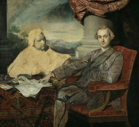 油畫《Lord Rockingham and Edmund Burke》（1776）