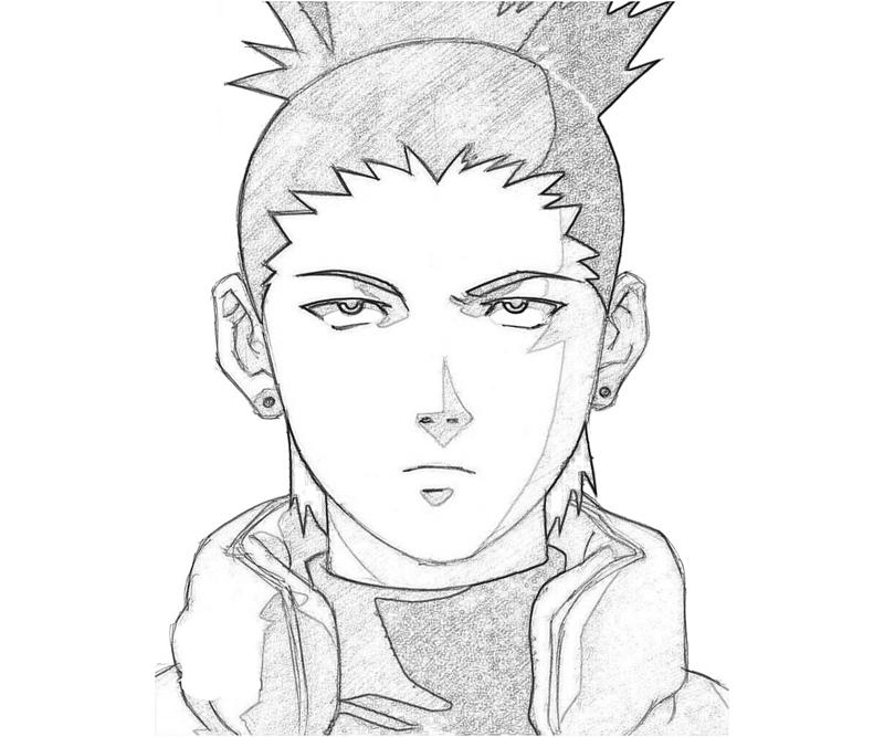 Naruto Shikamaru Portrait | Temtodasas
