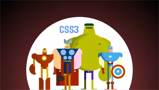Membuat Ikon Animasi Tim Marvel Avengers dengan CSS3