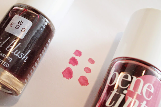 Liquid Blush HD de EGO PROFESIONAL VS Benetint de Benefit