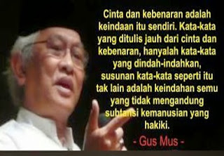 sajak indah gus mus