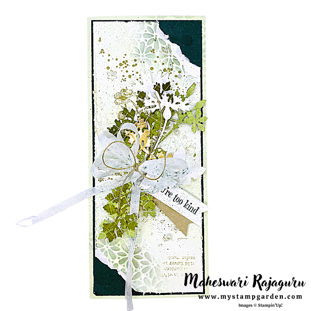 stampinup Maheswari Rajaguru Slimlinecards